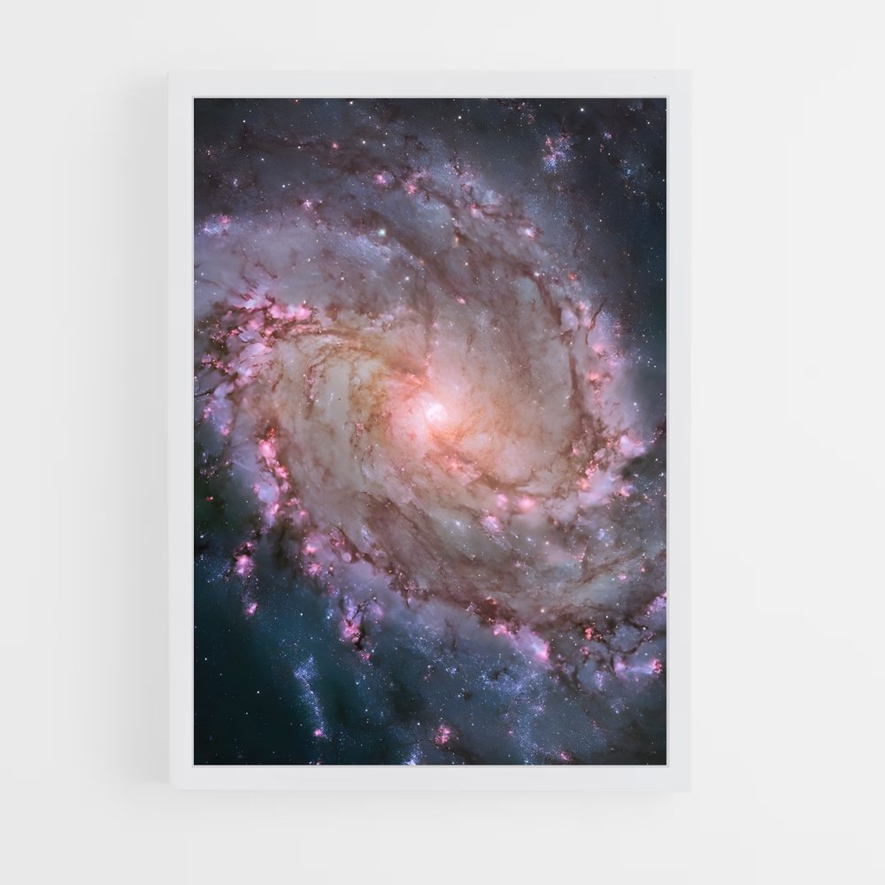 Poster superbe de la galaxie Pinwheel (vue 3)